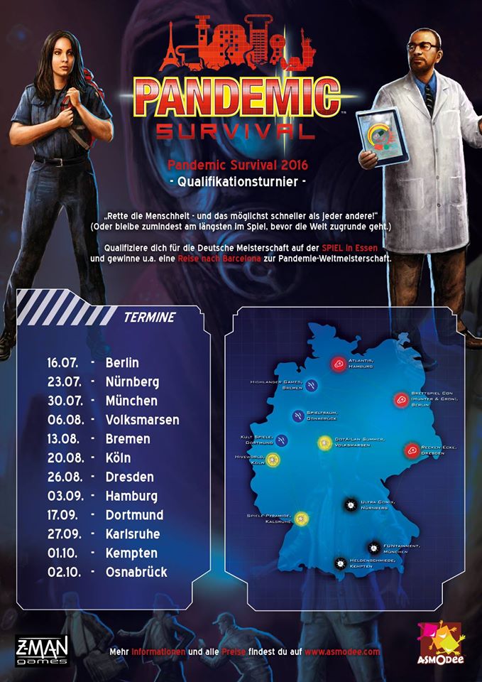 Pandemic Survival 2016 - Turnier startet ab dem 16. Juli