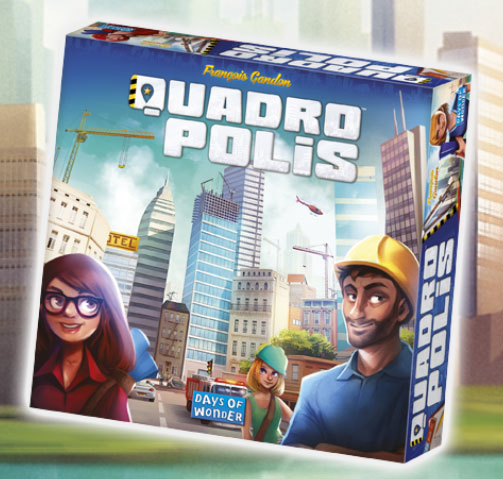 Quadropolis von Days of Wonder ist erhältlich