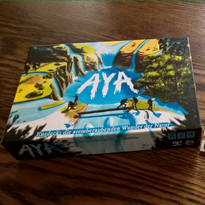 AYA – Entdeckt die atemberaubenden Wunder der Natur, Brettspiel, Spiel, Heidelberger Spieleverlag, Domino