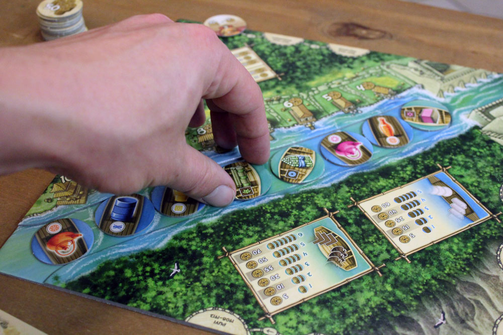 Test: Yangtze - von Reiner Knizia, Rezension, Spieletest