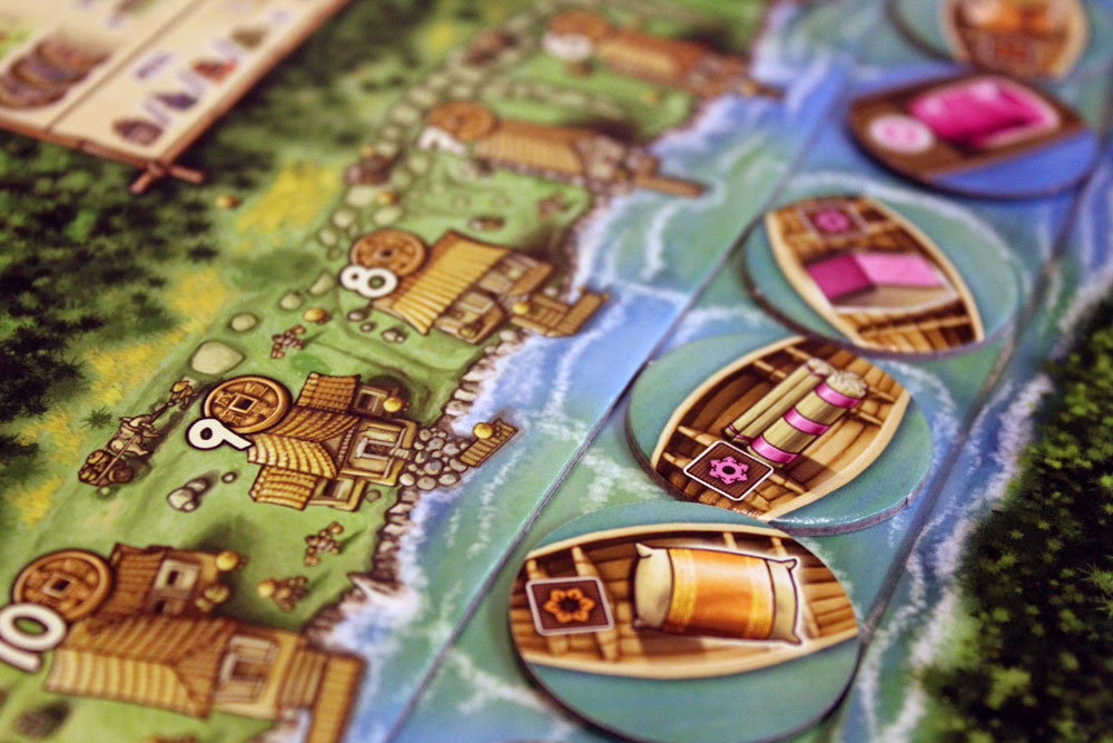 Test: Yangtze - von Reiner Knizia, Rezension, Spieletest