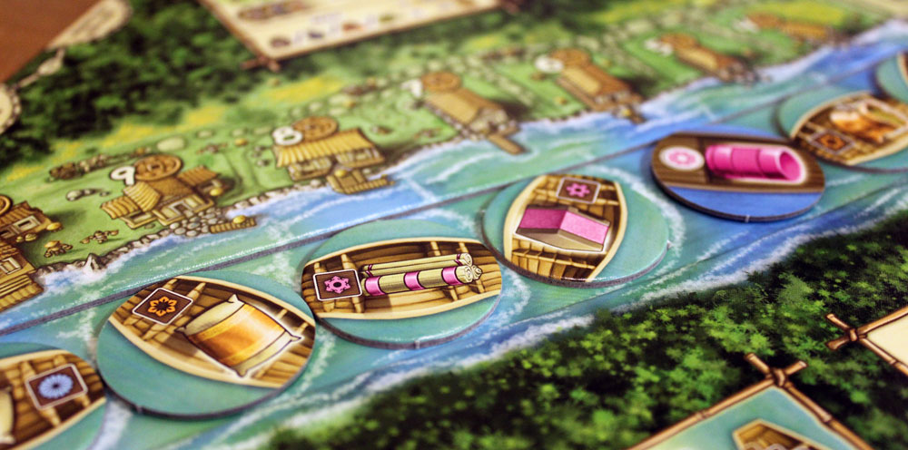 Test: Yangtze - von Reiner Knizia, Rezension, Spieletest