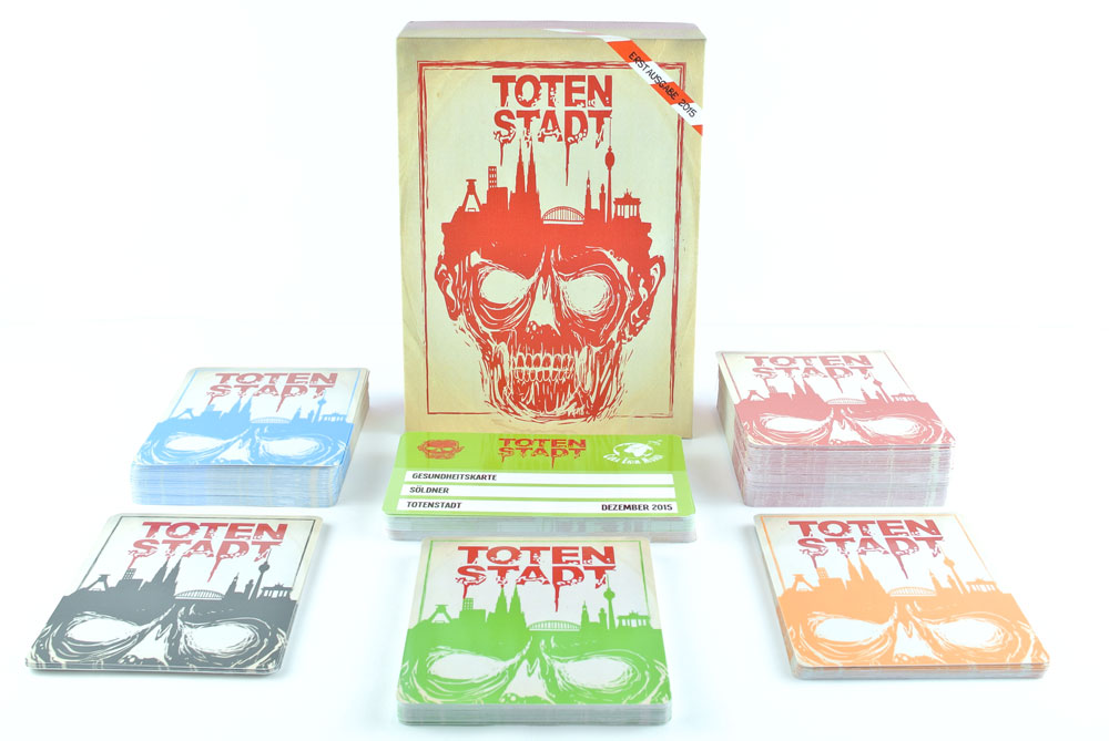 Deutsches Zombi-Kartenspiel “Totenstadt” bei Kickstarter