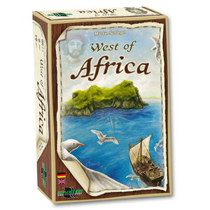 West of Africa von Martin Schlegel, Brettspiel, Strategiespiel, ADC Blackfire Entertainment, Rezension, Test
