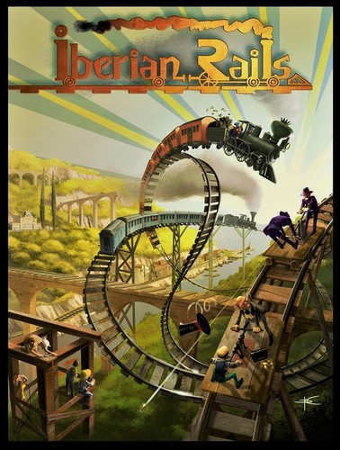 Iberian Rails kann zur Spiel ‘17 in Essen gekauft werden