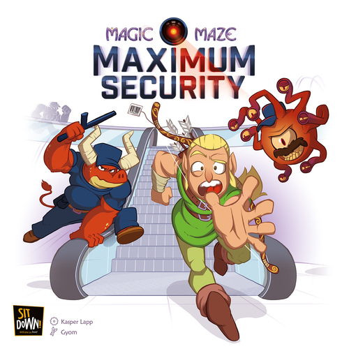 Magic Maze Erweiterung Alarmstufe Rot erscheint zur Spiel 2017