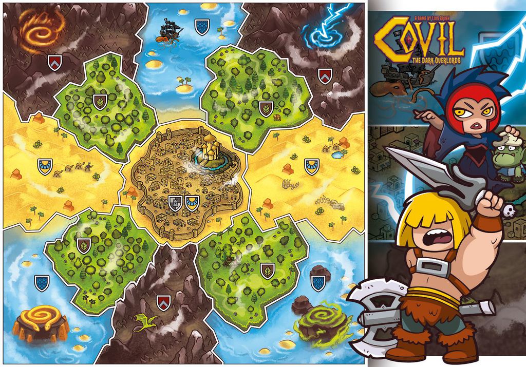 Covil - The Dark Overlords in die Spieleschmiede verhandelt noch