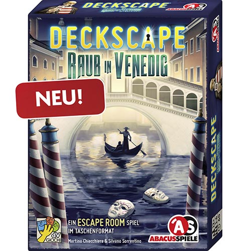 Deckscape – Raub in Venedig im Handel erhältlich