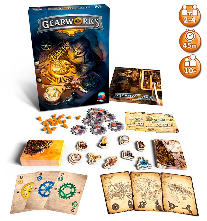 Kickstarter: Gearworks - strategisches Karenspiel