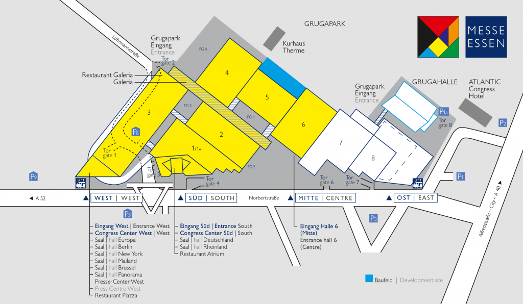 Hallenplan Spiel'18 Essen