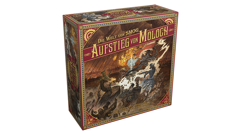 Die Welt von SMOG: Aufstieg von Moloch erscheint bei Asmodee