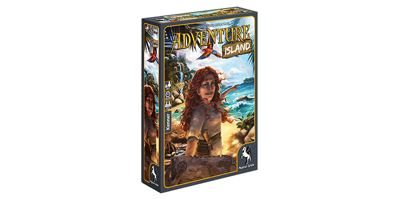Adventure Island von Pegasus Spiele bald im Handel
