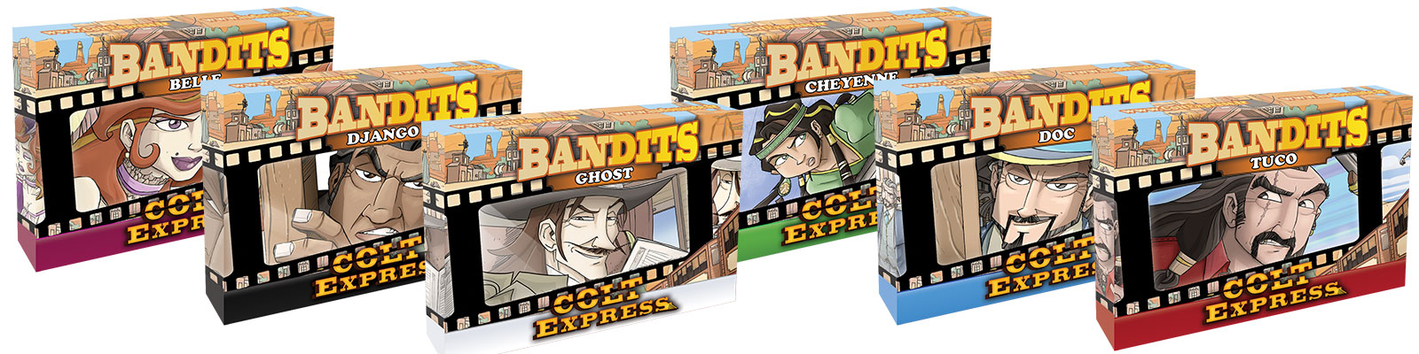 Colt Express Bandits von Asmodee Deutschland angekündigt