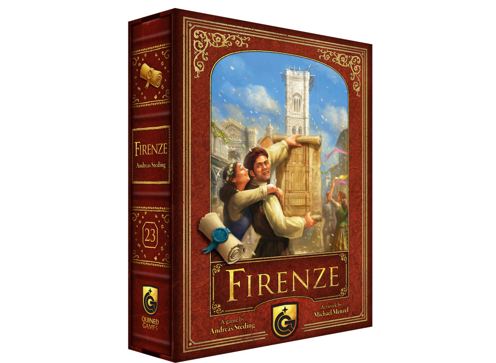 Firenze 2nd Edition erscheint bei Quined Games