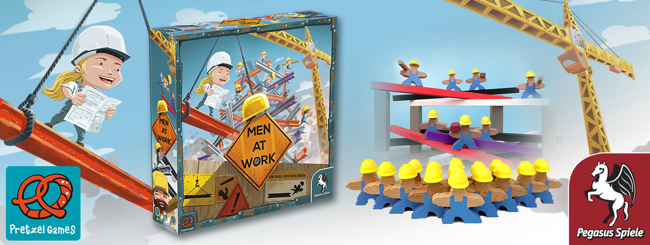Men at Work von Pretzle Games nun im Handel verfügbar