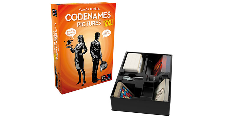 Codenames XXL ist nun laut Asmodee Deutschland lieferbar sein