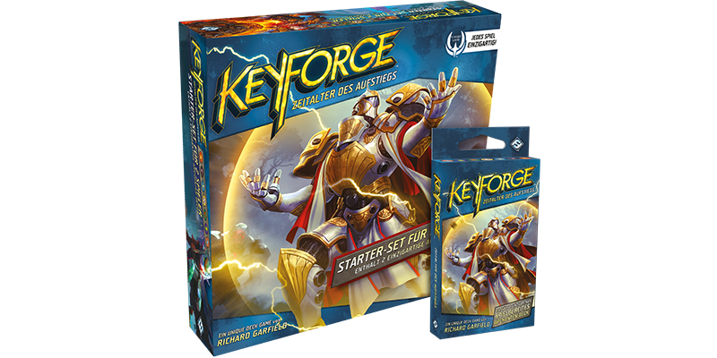 Keyforge // Zeitalter des Aufstiegs von Asmodee Deutschland angekündigt