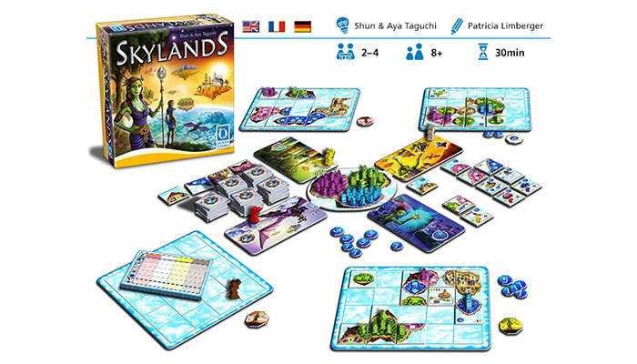 Skylands von Queengames - Erstes Bilder vom Spielmaterial