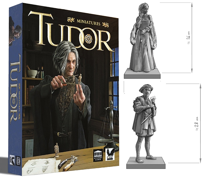Tudor: jetzt mit kostenloser 60 Miniaturen Erweiterung