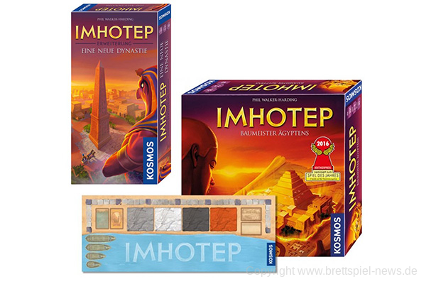 IMHOTEP // Bundle mit Erweiterung und Spielmatte