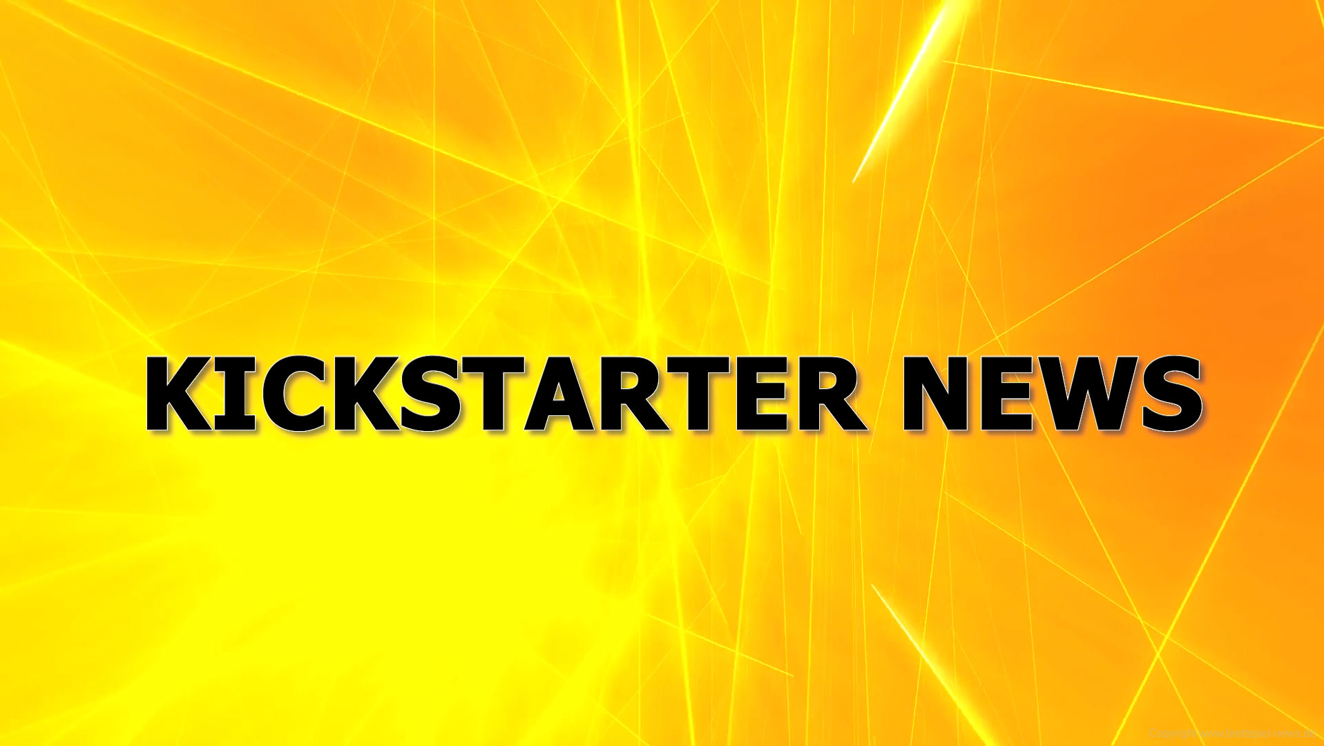 VIDEO // Kickstarter-News 09 / 2019