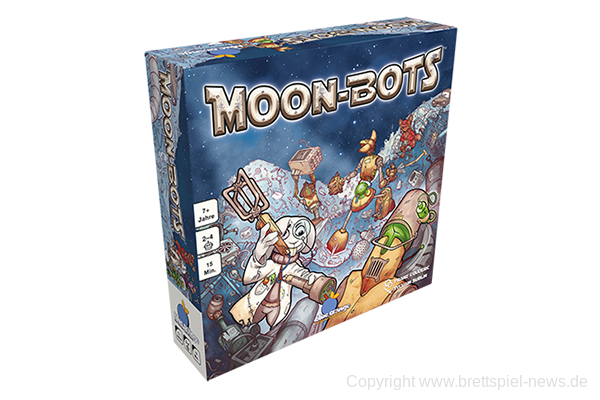 MOON-BOTS // Neues Familienspiel von Blue Orange