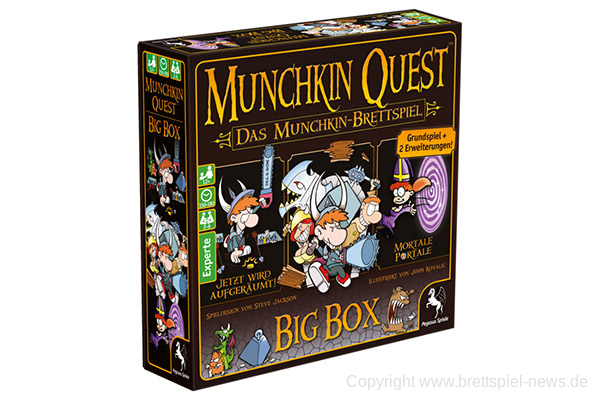 MUNCHKIN QUEST BIG BOX // ab dem 15.4.2019 verfügbar