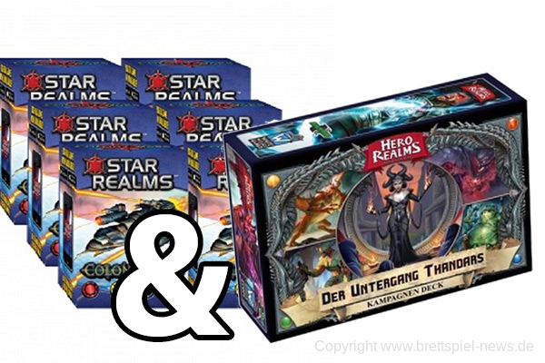 STAR REALMS + Hero Realms // Die Preise purzeln