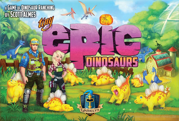 KICKSTARTER // Am Montag startet das neue Tiny Epic Dinosaurs