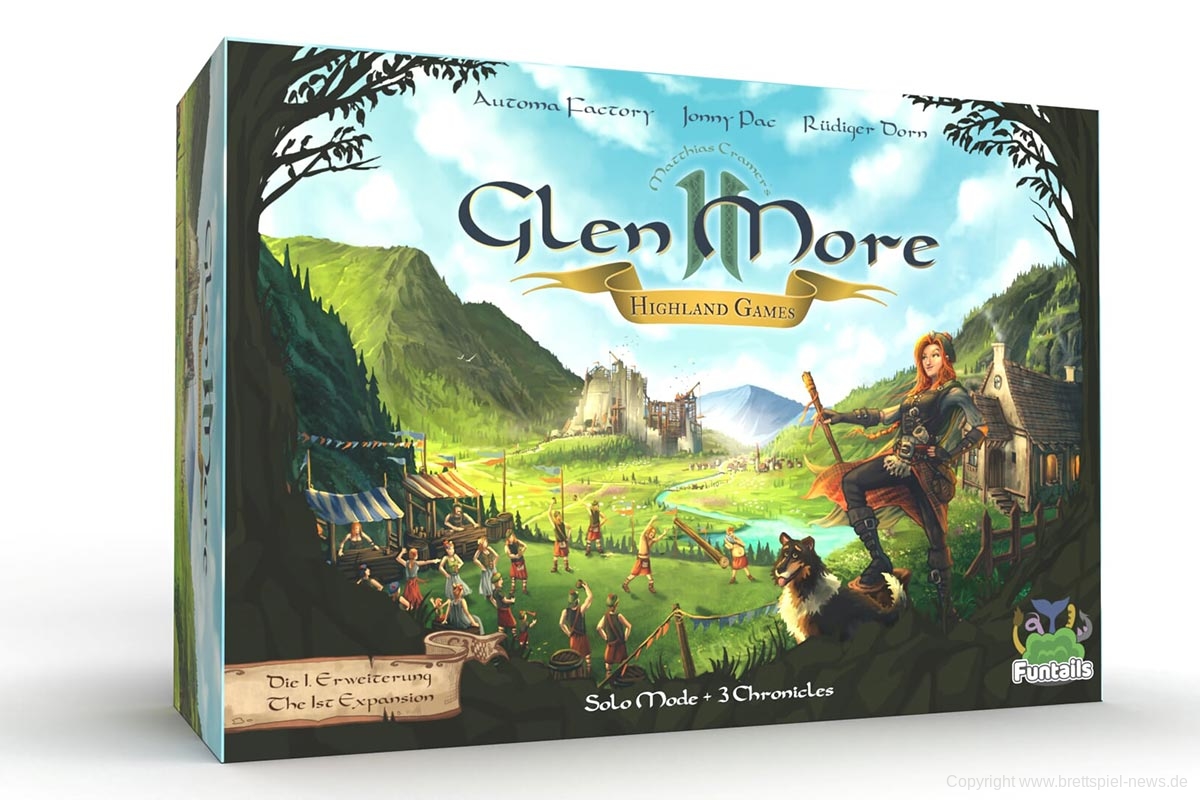 KICKSTARTER // GLEN MORE II: HIGLAND GAMES gestartet