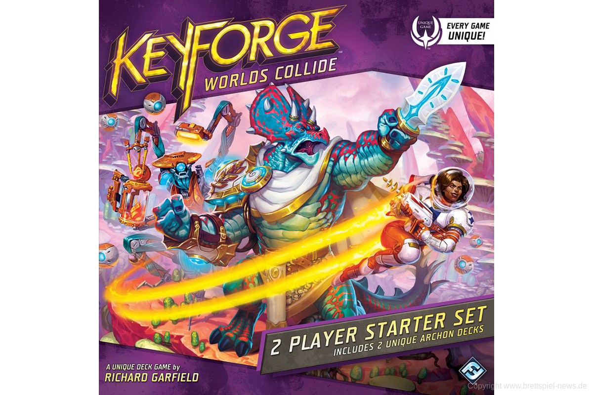 KEYFORGE: KOLIDIERENDE WELTEN // Jetzt wieder verfügbar