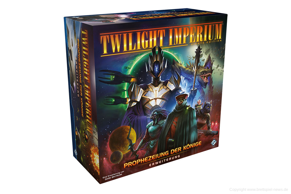 TWILIGHT IMPERIUM 4. EDITION – PROPHEZEIUNG DER KÖNIGE // ist erschienen