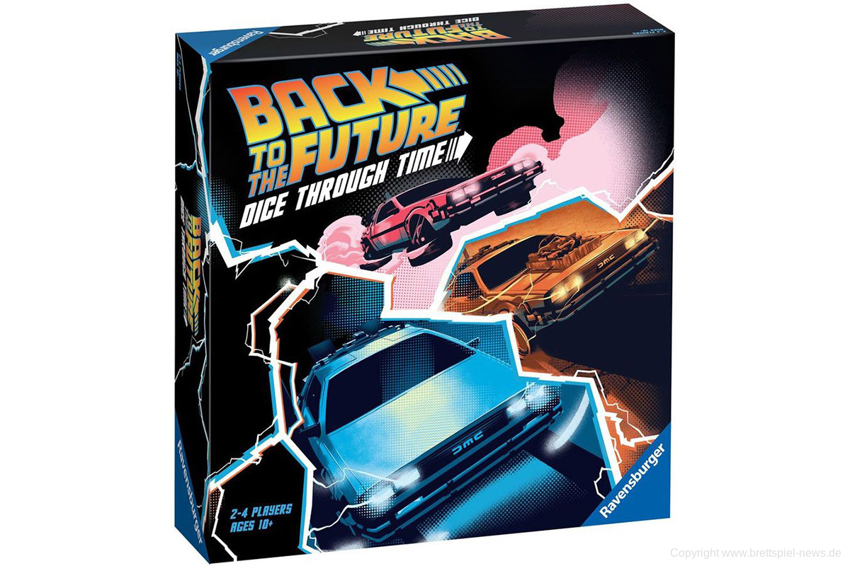 BACK TO THE FUTURE: DICE THROUGH TIME // Neuheit von Ravensburger