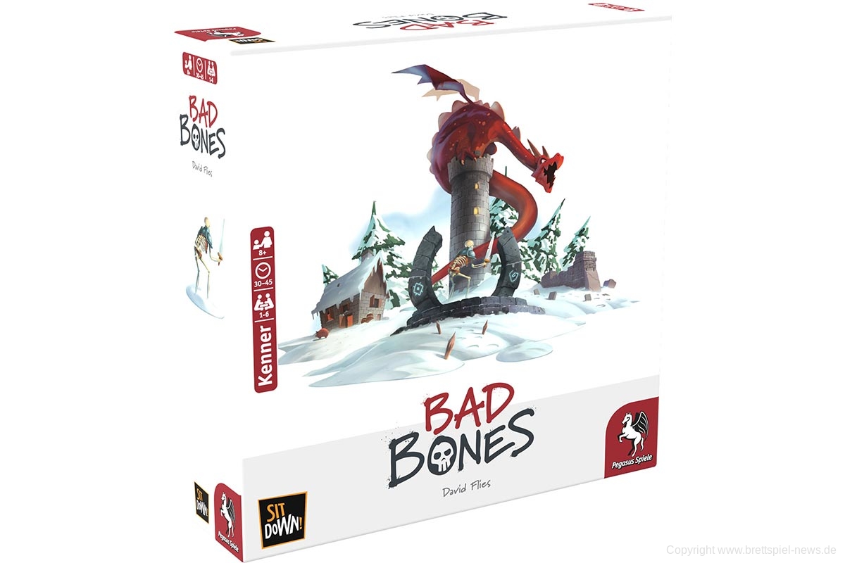 BAD BONES // Erscheint im August bei Pegasus Spiel