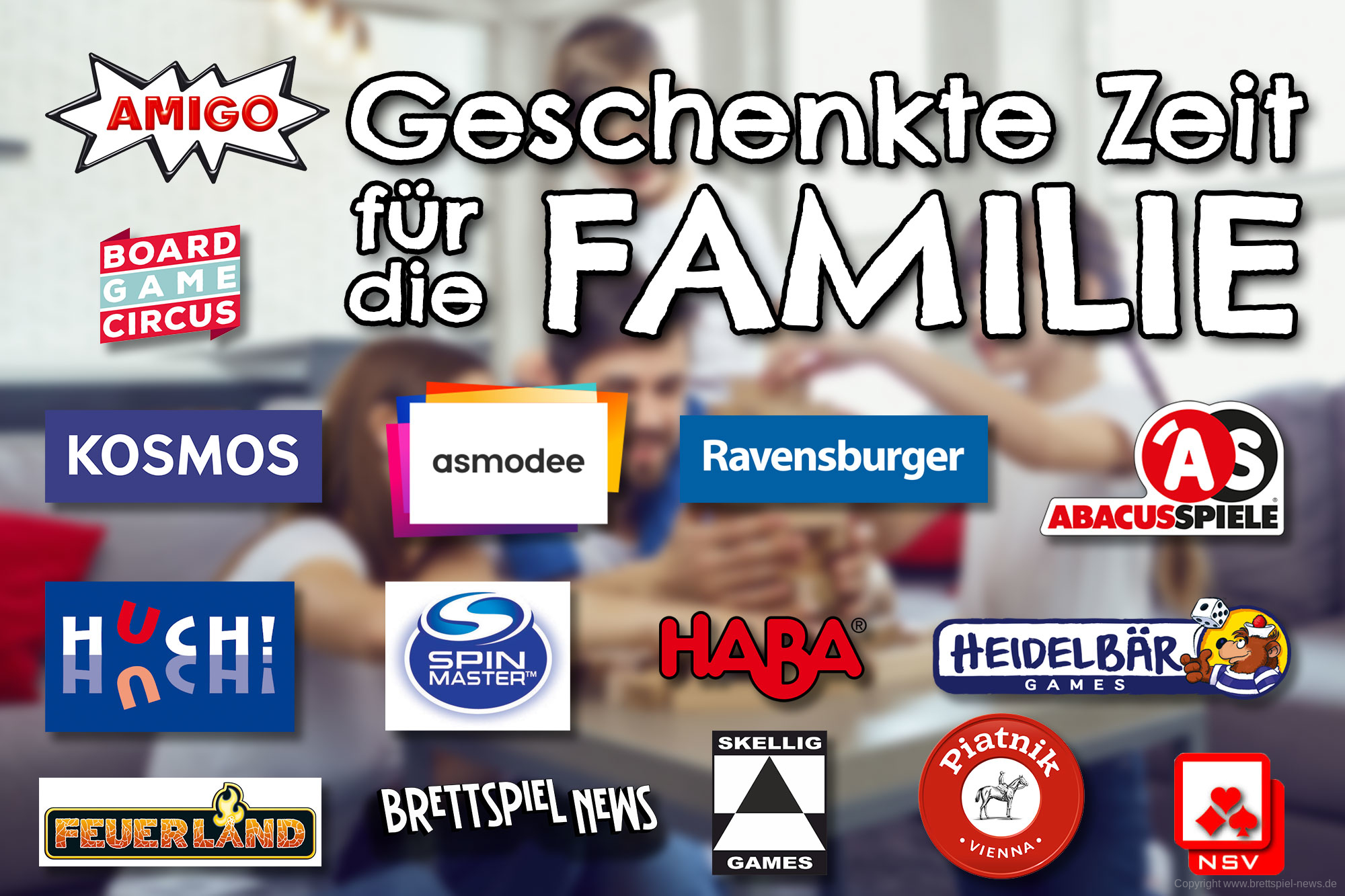 GESCHENKTE ZEIT FÜR DIE FAMILIE // Die Gewinner