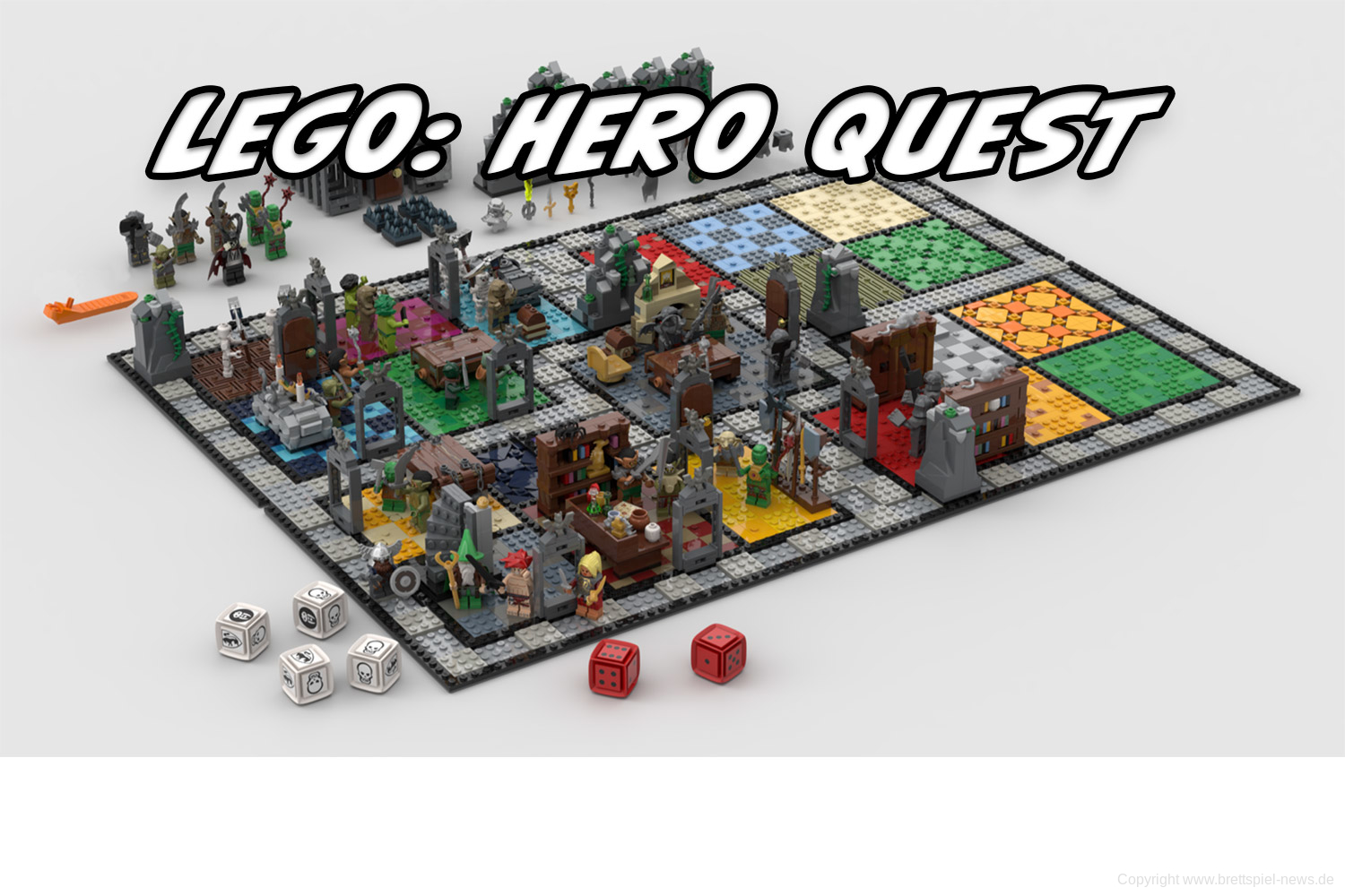 LEGO HERO QUEST // Lego Brettspiel könnte kommen