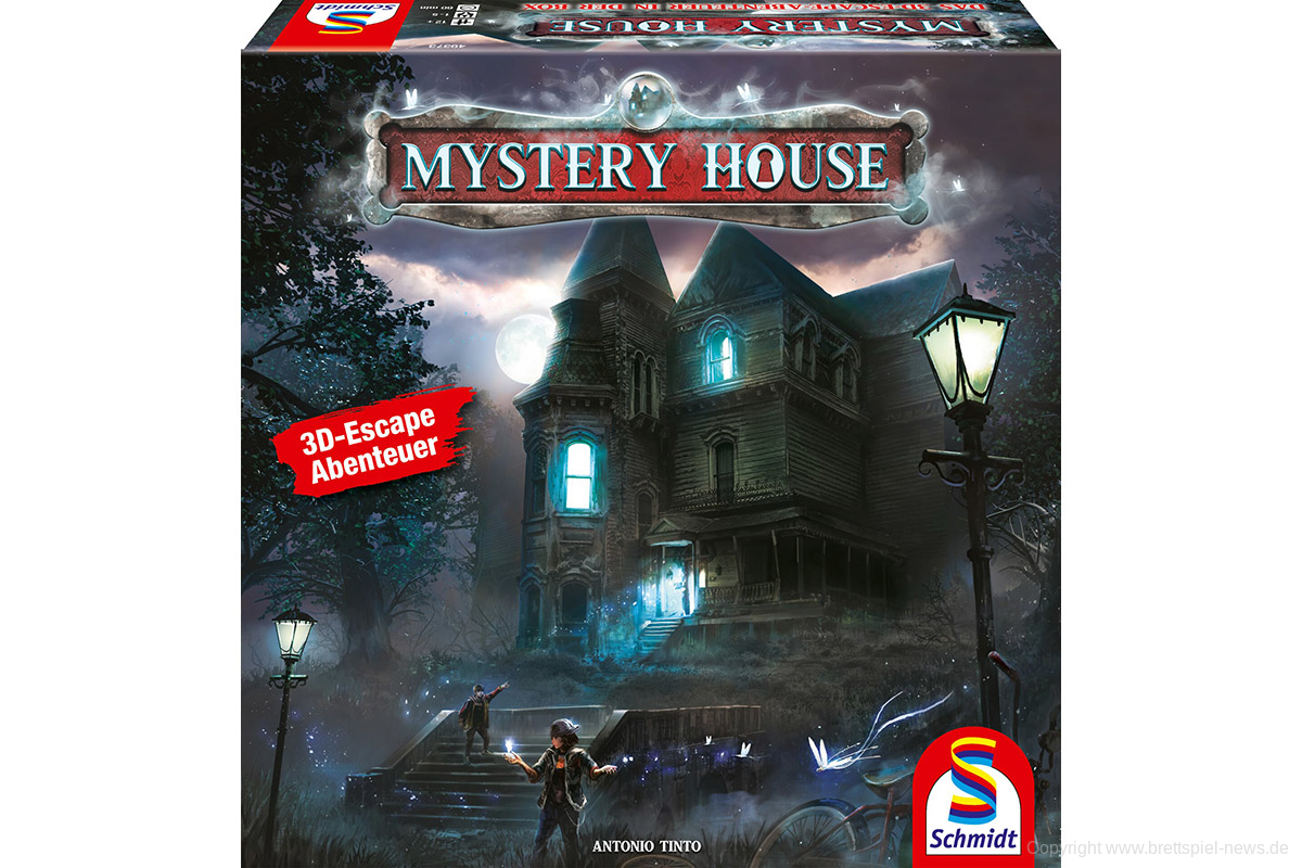 MYSTERY HOUSE // Erscheint Anfang 2020 bei SCHMIDT SPIELE