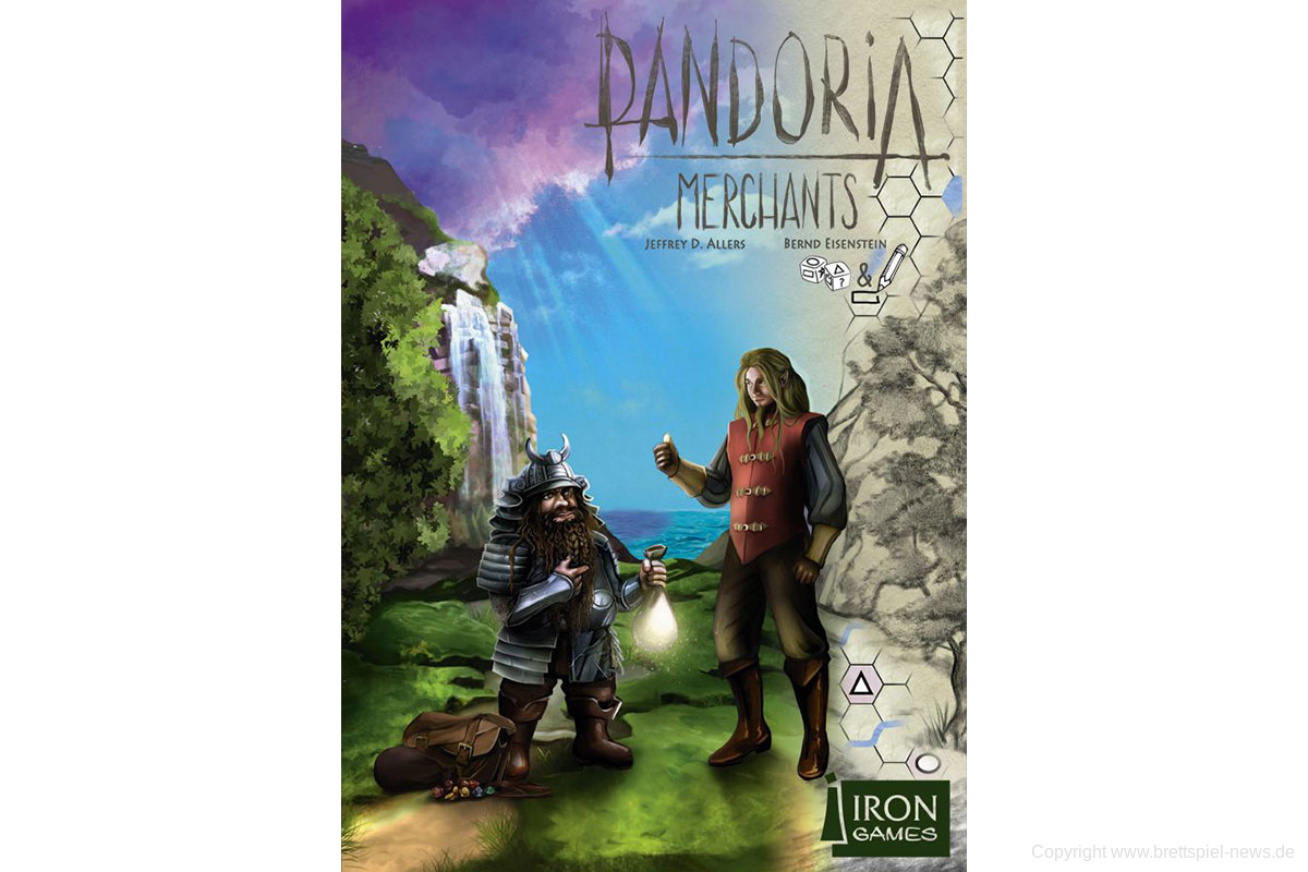 PANDORIA MERCHANTS // Roll & Write Variante von Pandoria