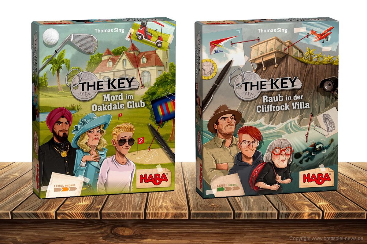 THE KEY // HABA startet neue Krimispiel-Serie