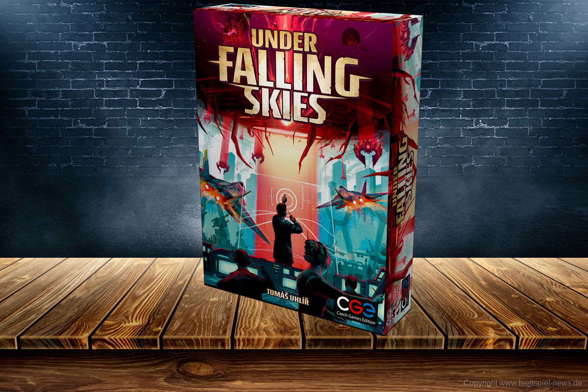 UNDER FALLING SKIES // was ist in der Box?