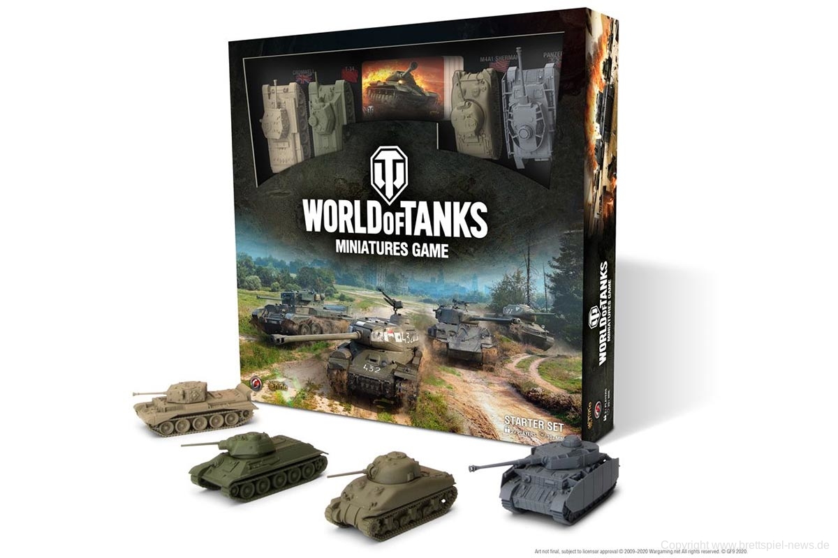 WORLD OF TANKS: MINIATURENSPIEL // soll im Oktober 2020 erscheinen