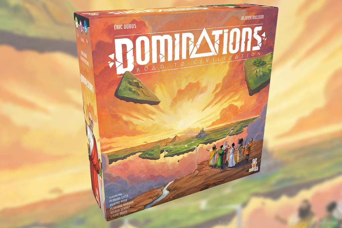 DOMINATIONS: ROAD TO CIVILIZATION // erscheint 2022 bei Asmodee Deutschland