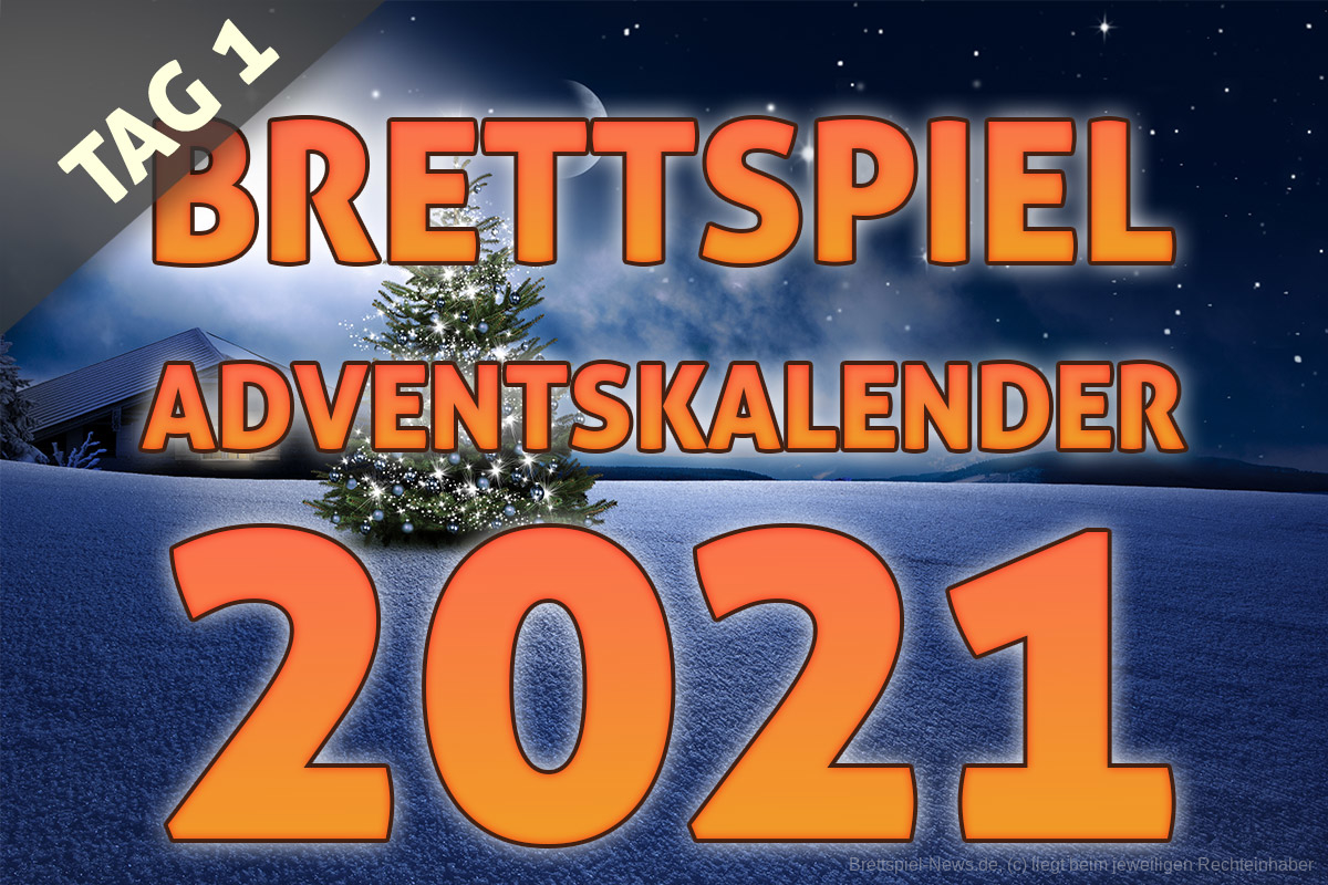 Brettspiel-Adventskalender 2021 | Tag 1