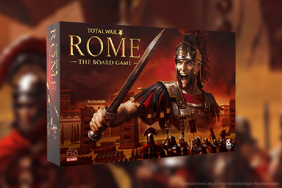 TOTAL WAR: ROME – THE BOARD GAME // für 2022 angekündigt