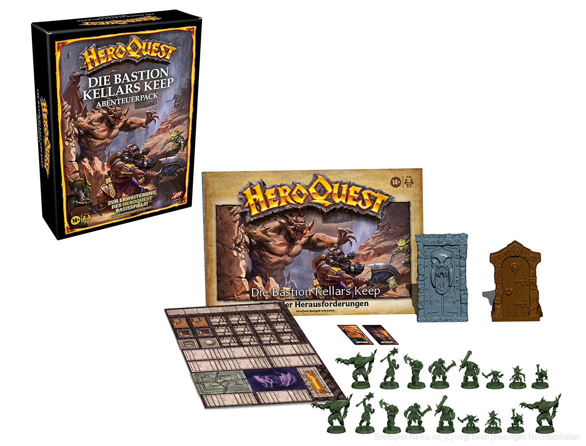 HeroQuest Die Bastio Pack und Inhalt