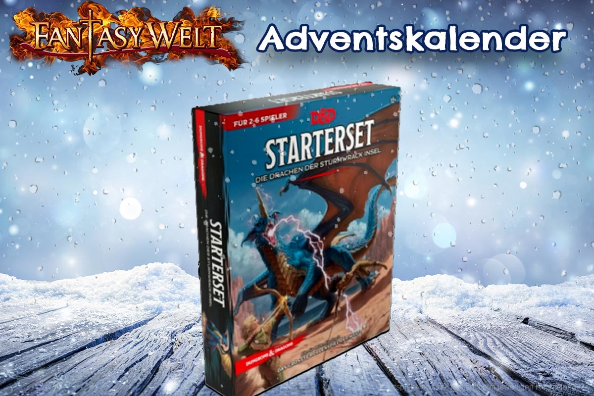 D&D Die Drachen der Sturmwrack Insel Starter Kit bei FantasyWelt.de im Adventskalender