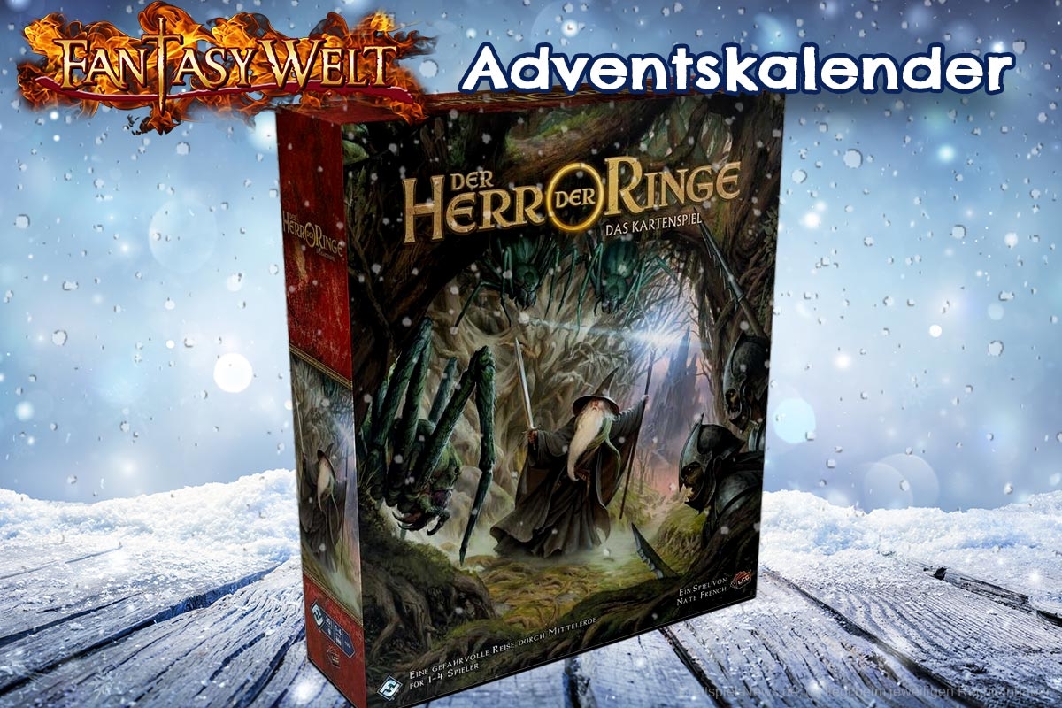 Der Herr der Ringe: Das Kartenspiel - Neuauflage bei FantasyWelt.de im Adventskalender