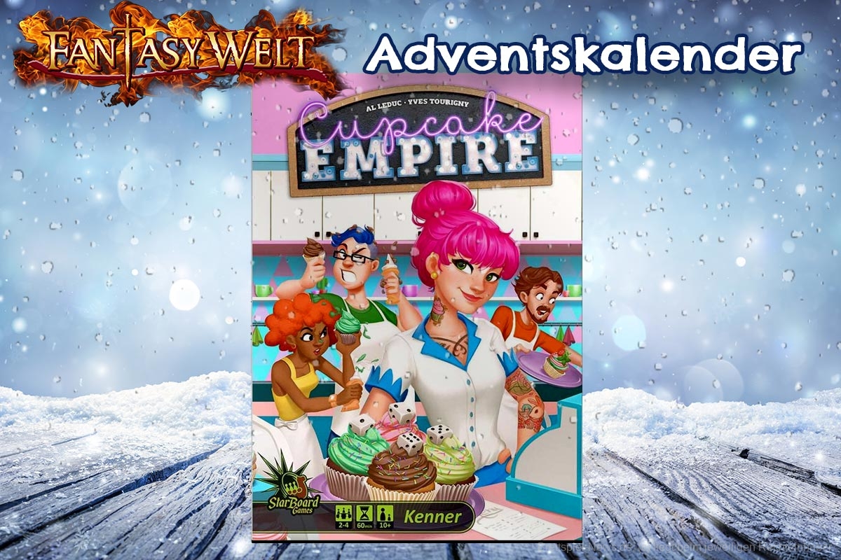 Cupcake Empire bei FantasyWelt.de im Adventskalender