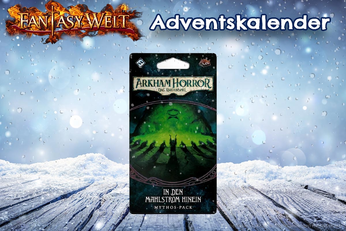 Arkham Horror LCG: In den Mahlstrom hinein bei FantasyWelt.de im Adventskalender