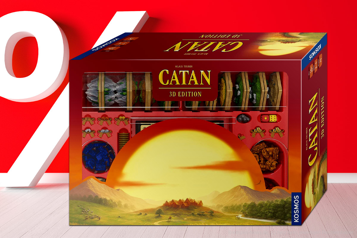 Angebot | CATAN - 3D Edition mit 100 € Rabatt